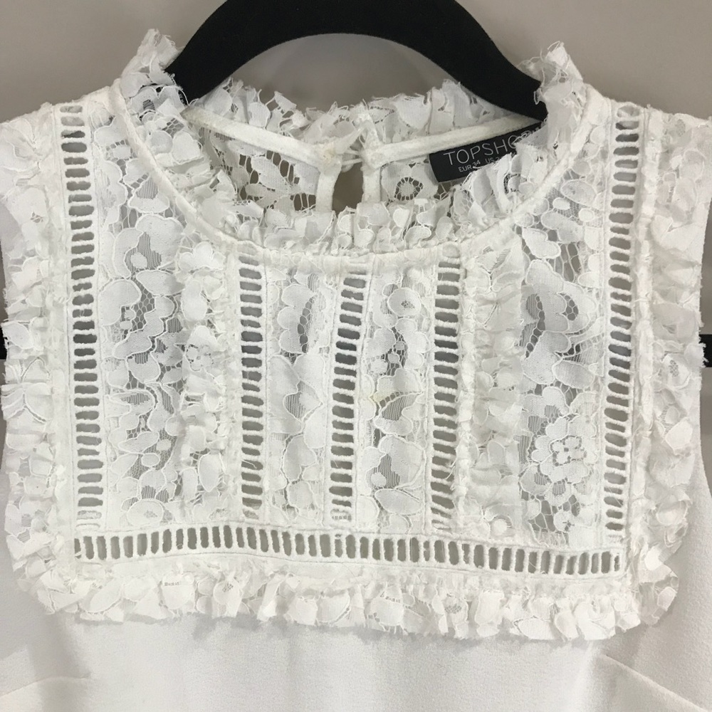 Topshop White Romper - Picture 2 of 4